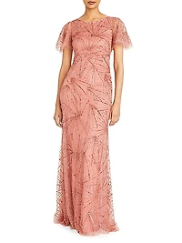 Esther Bead-Embellished Gown