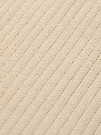 Rib-Knit Micro Miniskirt