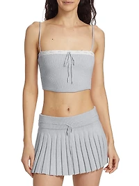 Cielo Rib-Knit Crop Top