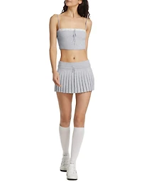 Cielo Rib-Knit Crop Top