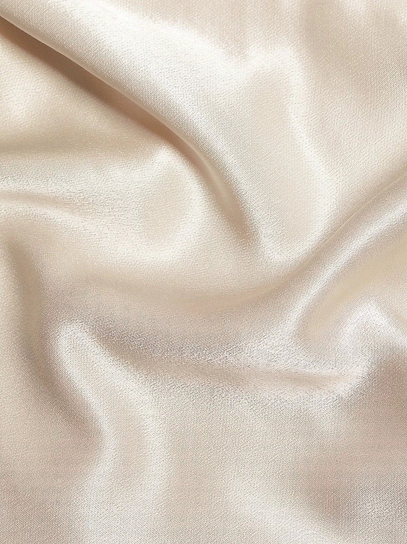 Kaleen Satin-Backed Crepe Top