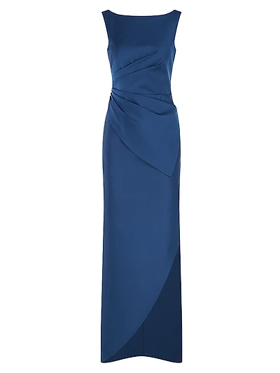 Felix Draped Column Gown