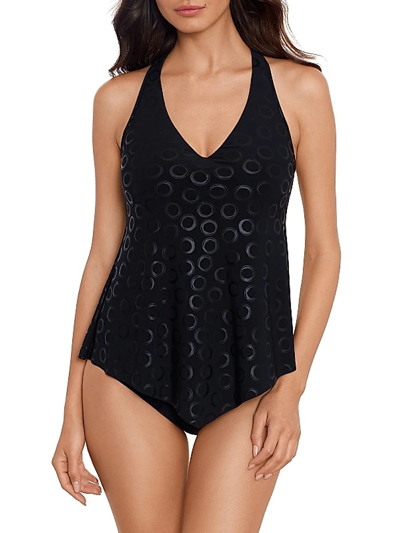 Cosmos Taylor Tankini Top