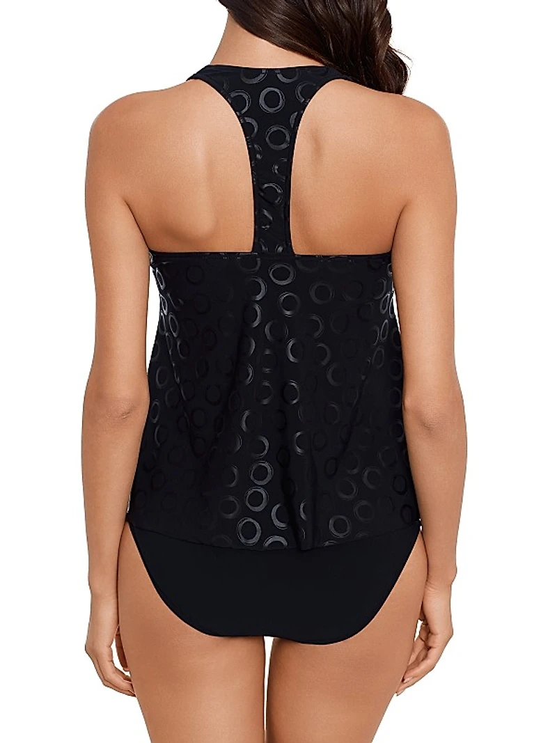 Cosmos Taylor Tankini Top