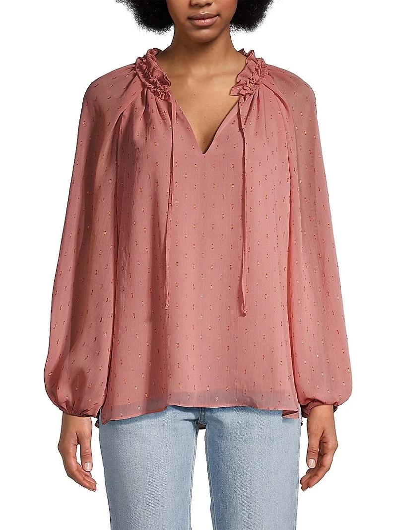 Zena Ruffled Blouse
