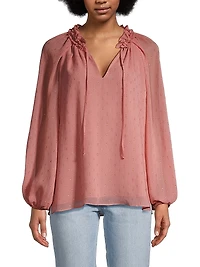 Zena Ruffled Blouse