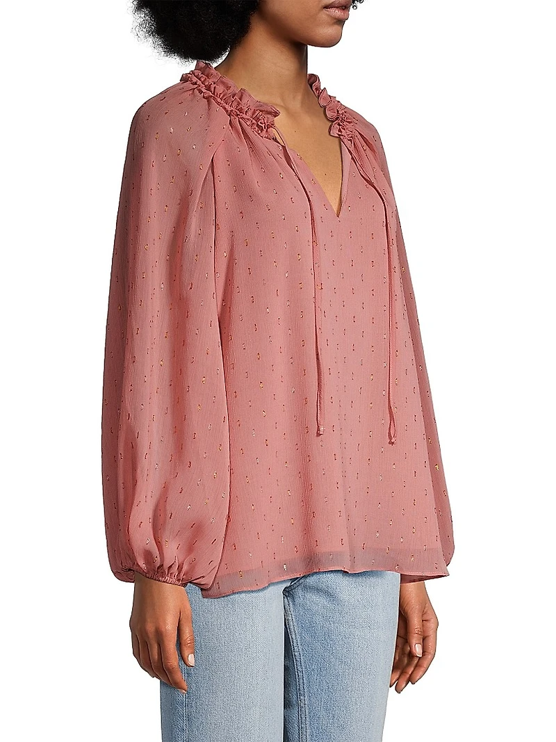 Zena Ruffled Blouse