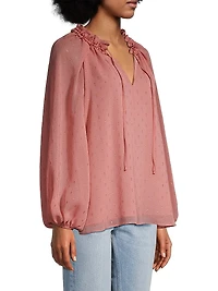 Zena Ruffled Blouse