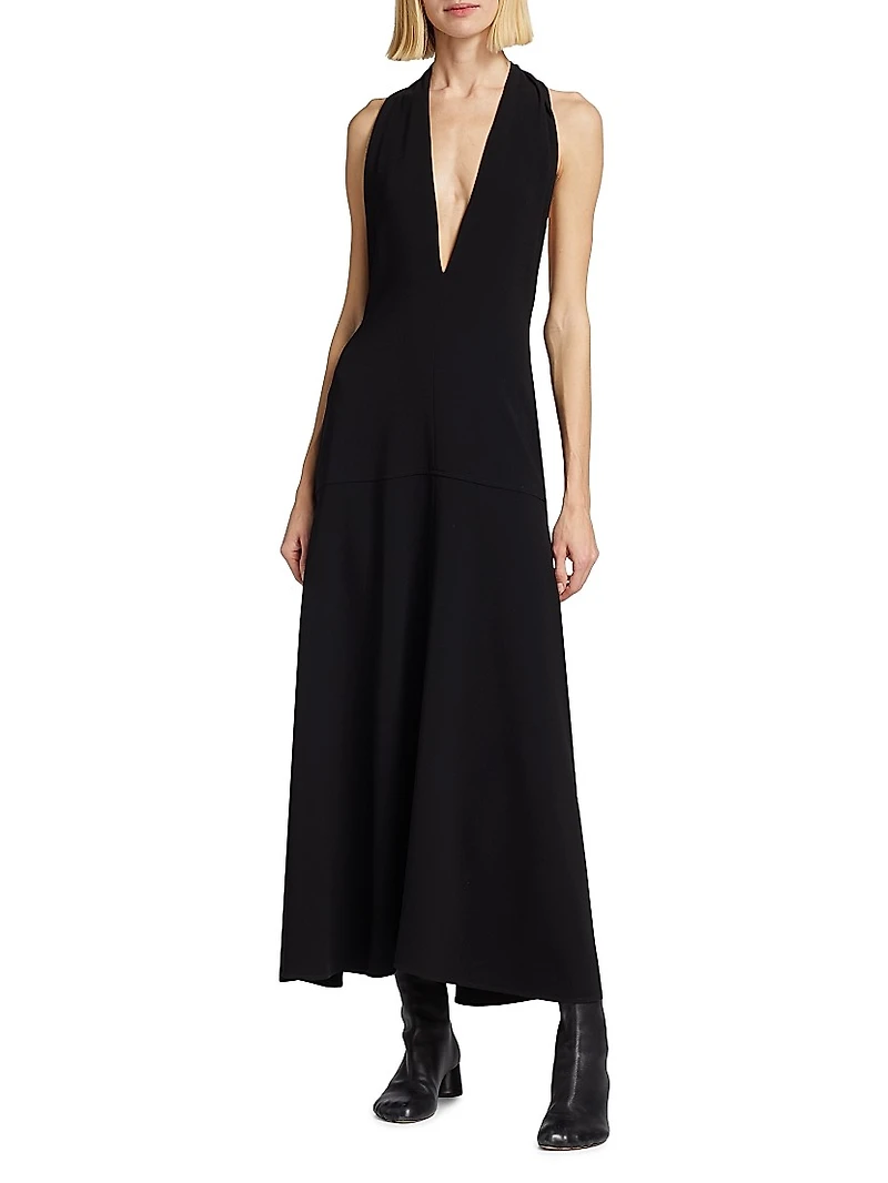 Twisted Back Maxi Dress
