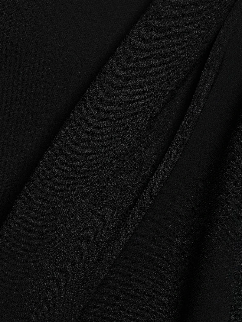 Draped Strapless Top