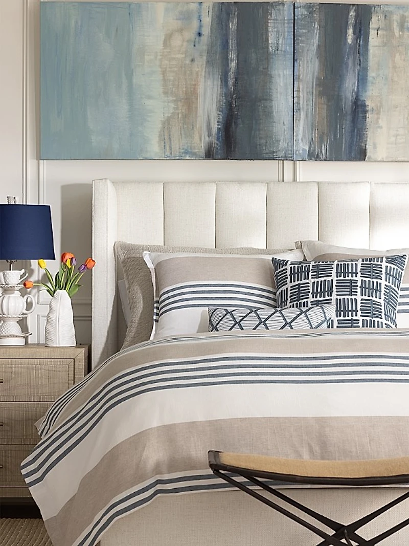 Newport Striped Pillow