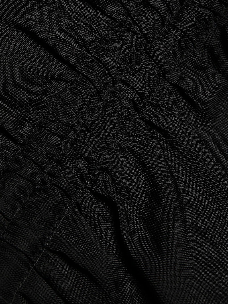 Ruched Cut-Out Maxi Dress