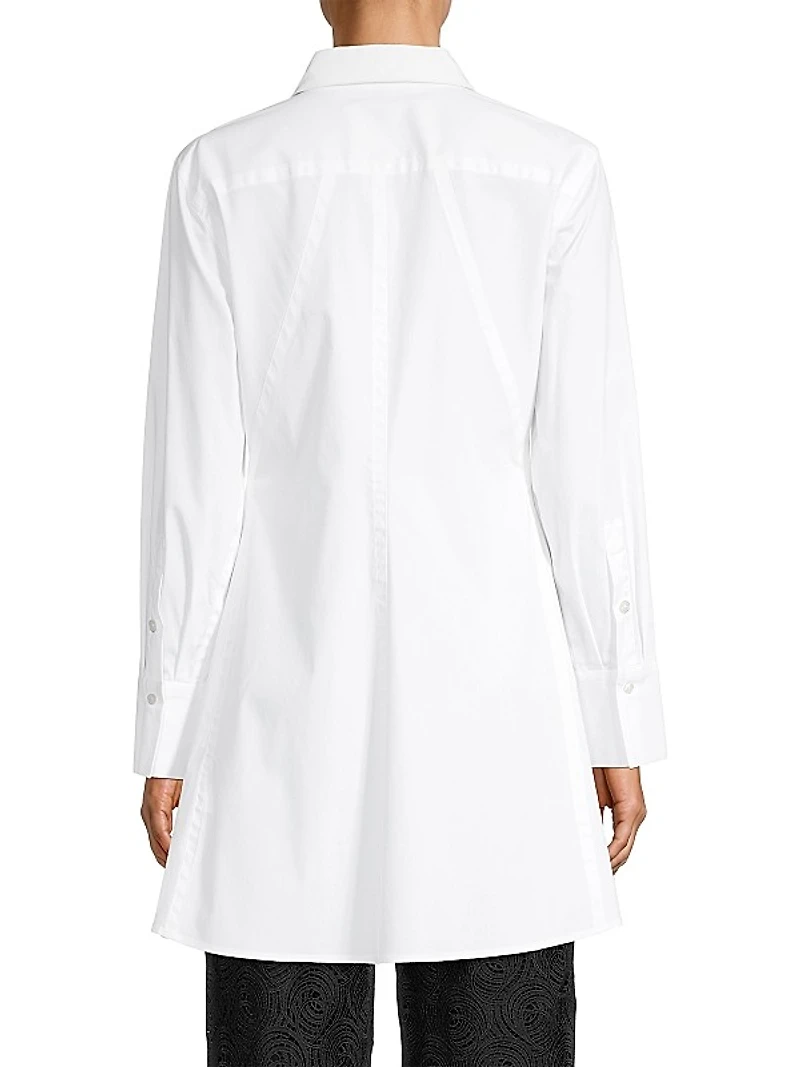 Rustic Chic Graphic Tunic Shirt