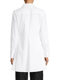 Rustic Chic Graphic Tunic Shirt