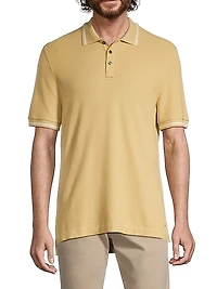 Tipped Pique Polo Shirt