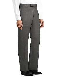Wool Houndstooth Pants