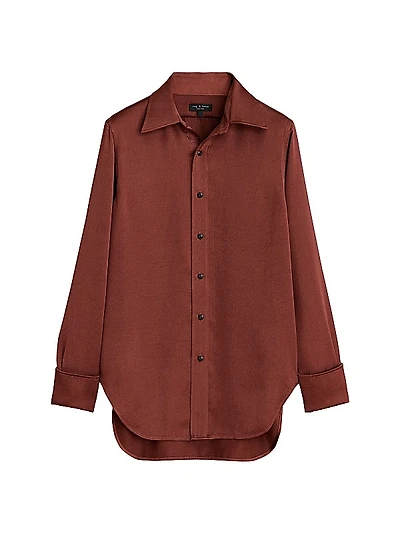 Delphine Satin Shirt