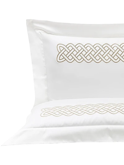 Intreccio Embroidery Sham