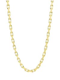 14K Yellow Gold French Cable-Chain Necklace