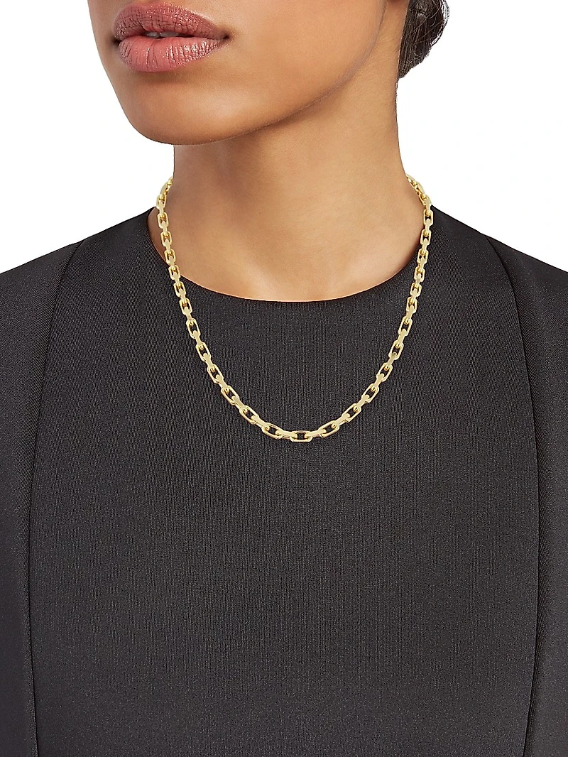14K Yellow Gold French Cable-Chain Necklace