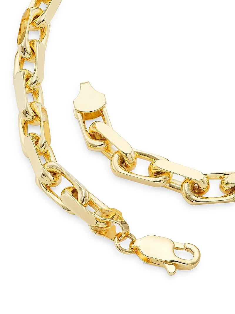 14K Yellow Gold French Cable-Chain Necklace