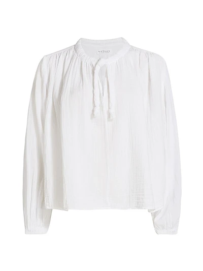 Kathleen Gauze Top