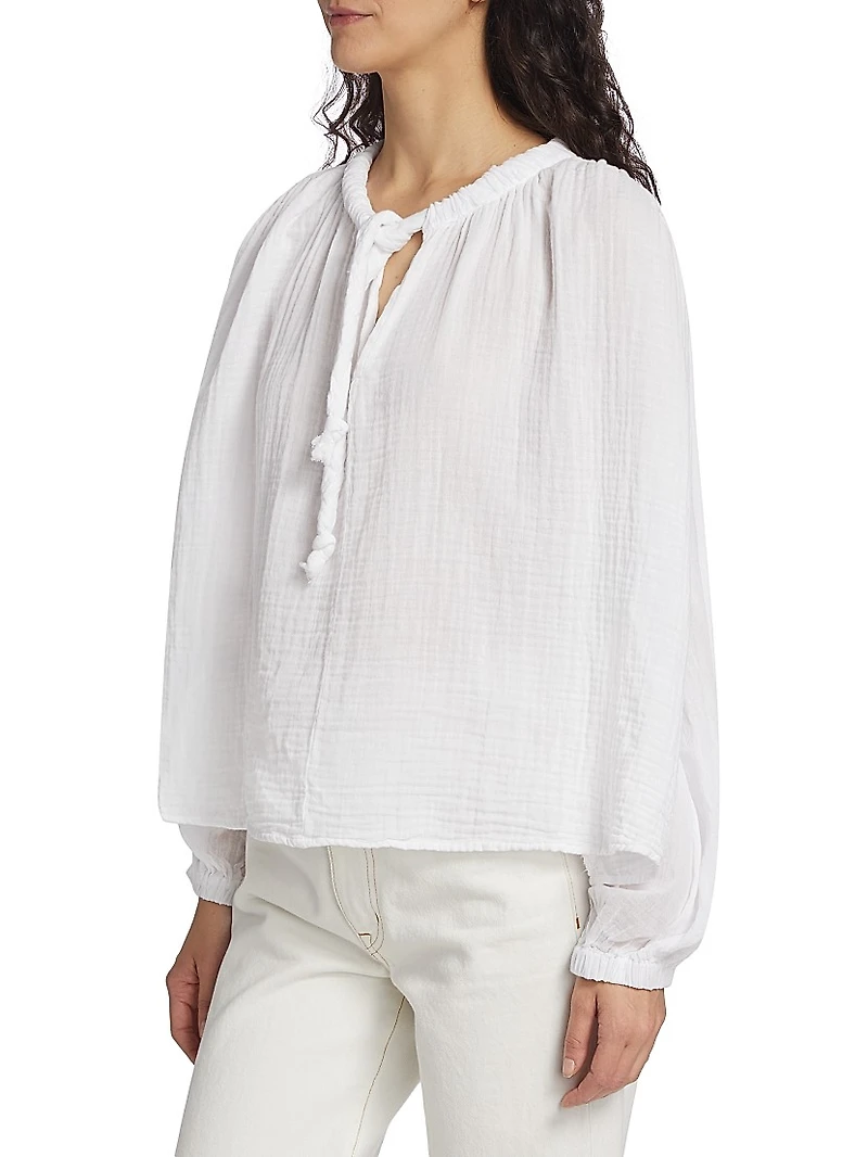 Kathleen Gauze Top