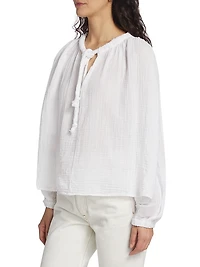 Kathleen Gauze Top