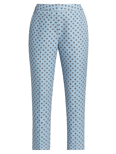 The Camryn Straight-Leg Floral Pants
