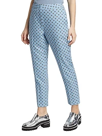 The Camryn Straight-Leg Floral Pants