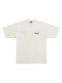 Political Campaign T-Shirt Large Fit