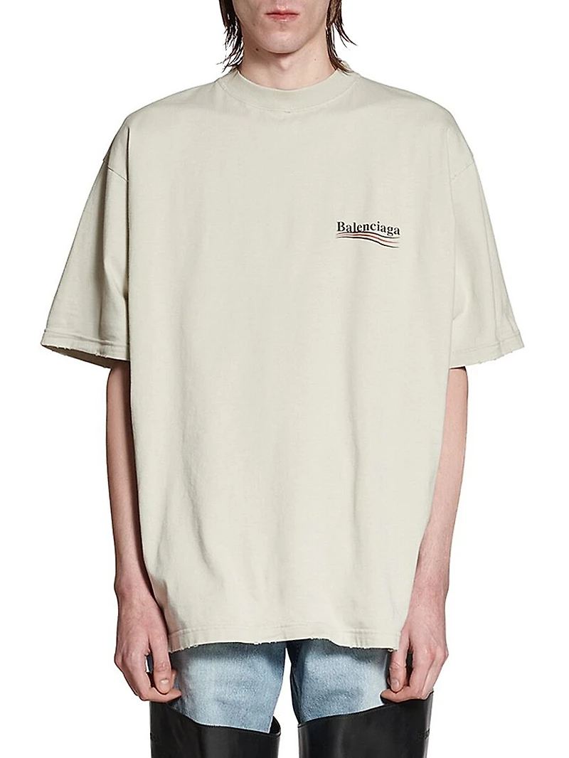 Political Campaign T-Shirt Large Fit