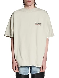 Political Campaign T-Shirt Large Fit