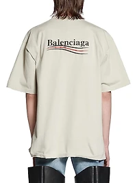 Political Campaign T-Shirt Large Fit