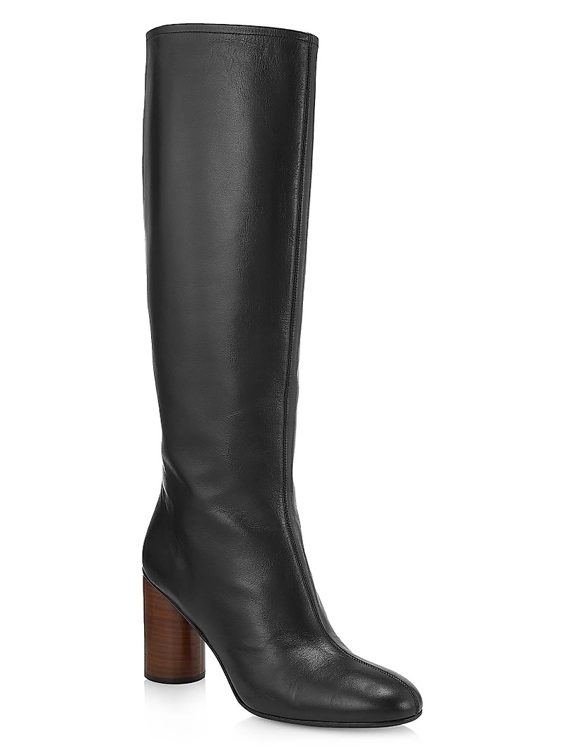 Co-Front 80MM Leather Tall Boots