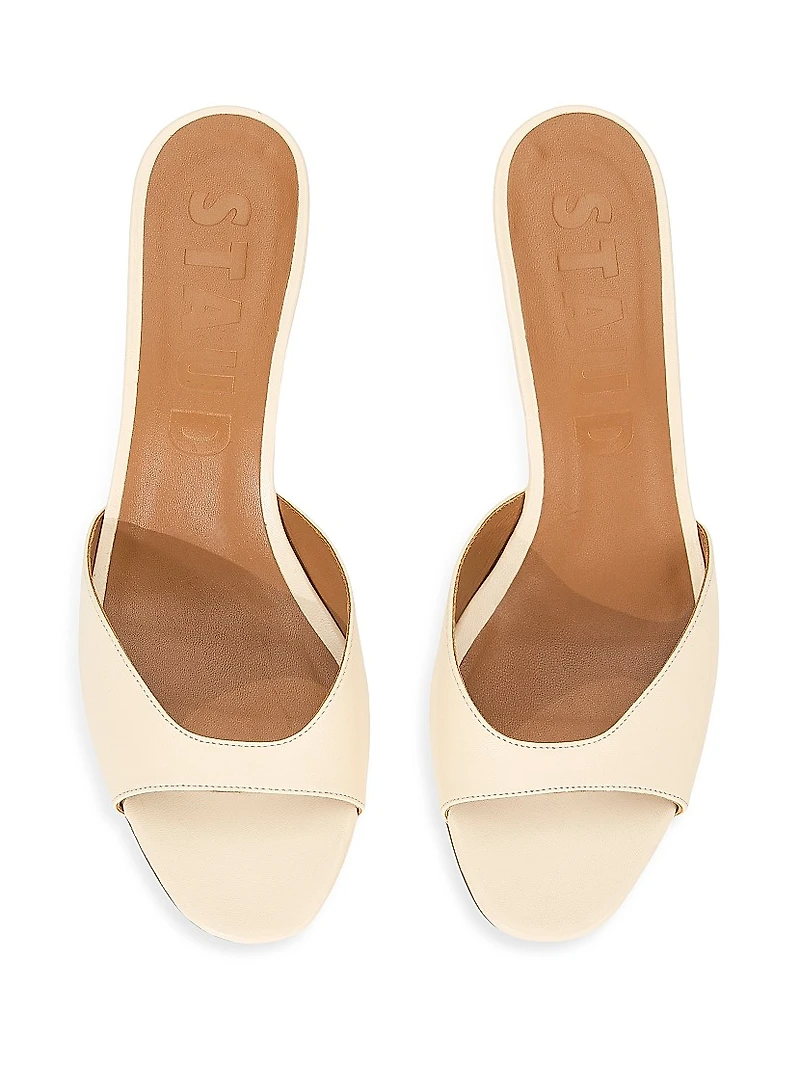 Brigitte 55MM Leather Mules