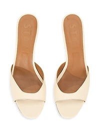 Brigitte 55MM Leather Mules