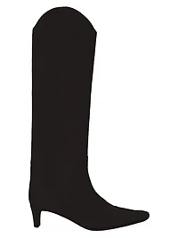 Western Suede Wally Boots