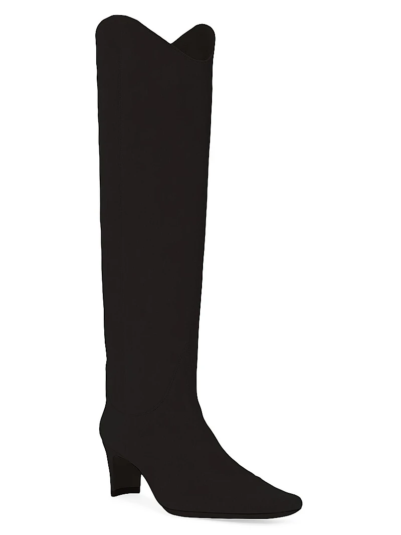 Western Suede Wally Boots