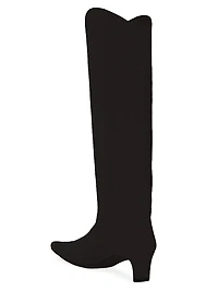 Western Suede Wally Boots