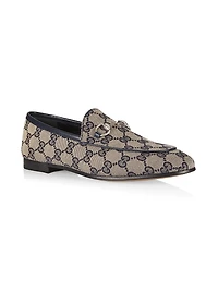 Jordan GG Monogram Horsebit Loafers