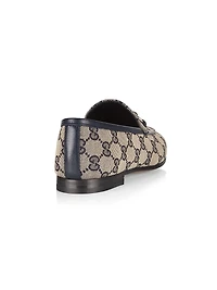 Jordan GG Monogram Horsebit Loafers