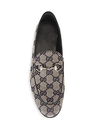 Jordan GG Monogram Horsebit Loafers
