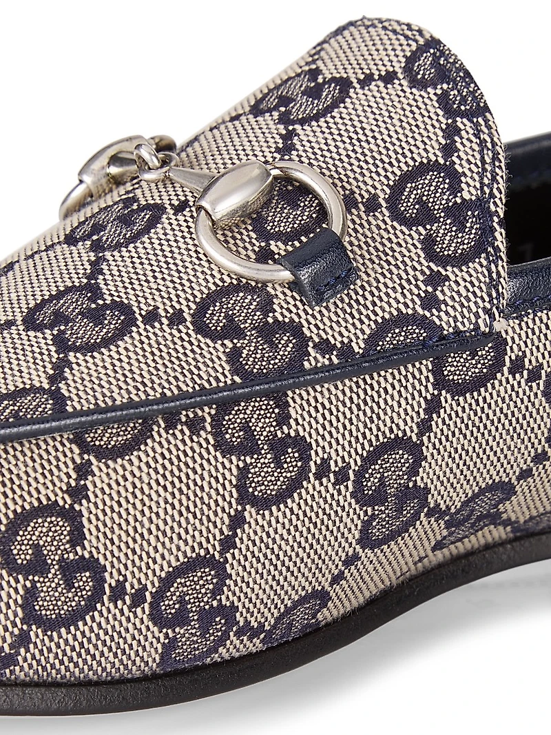 Jordan GG Monogram Horsebit Loafers