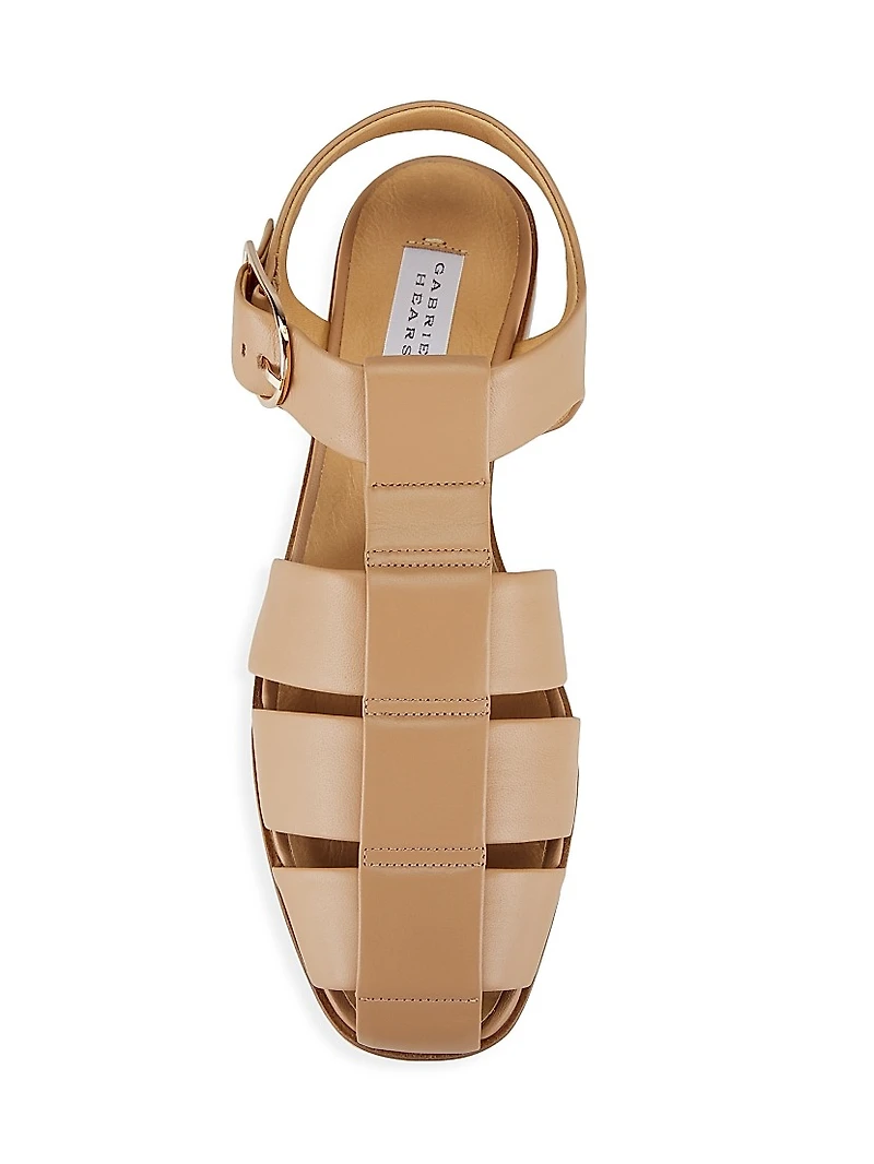 Lynn Leather Fisherman Sandals