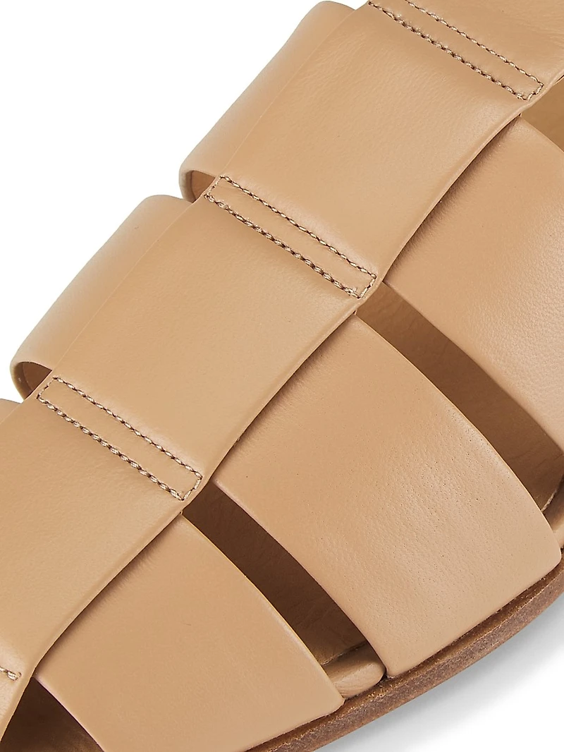 Lynn Leather Fisherman Sandals