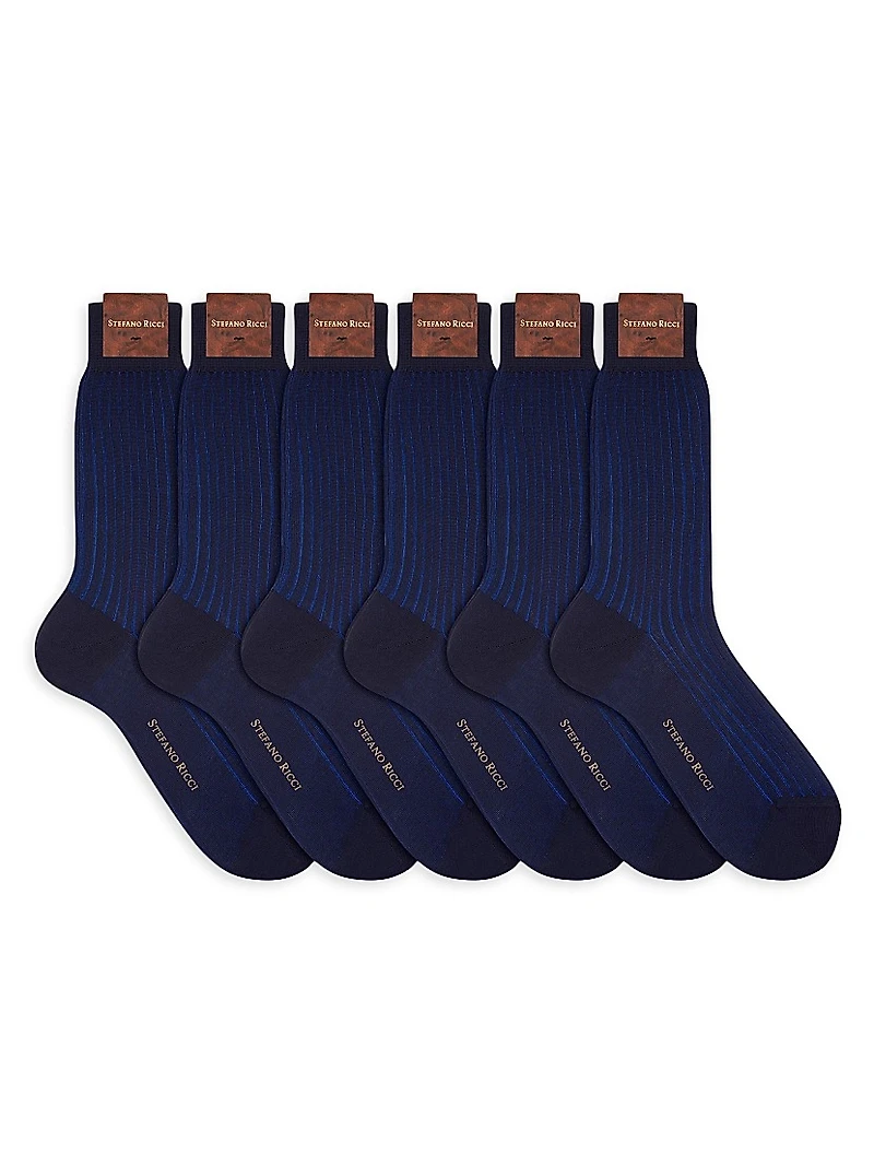 6-Pack Cotton Socks