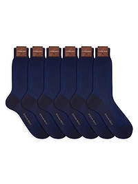 6-Pack Cotton Socks
