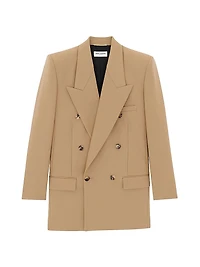 Blazer Wool Gabardine