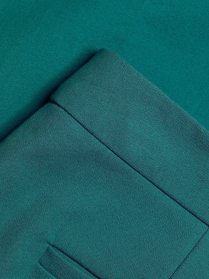 Lulu Cropped Straight-Leg Pants